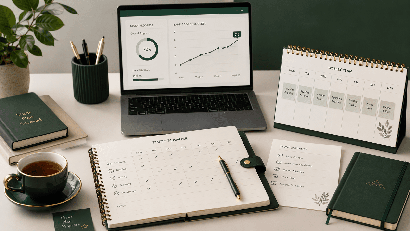 Craft Your Success: Building a Personalized IELTS Study Plan for Your Target Band Score